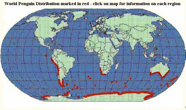 emperor penguin map